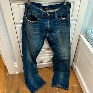 Ralph Lauren polo zip front jeans